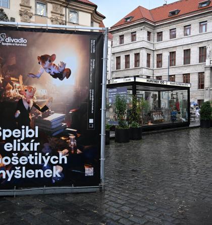 Praha otevřela na Mariánském náměstí výstavu ke 100. narozeninám Hurvínka