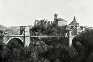 Řetězový most v Lokti