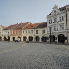 Typické podloubí měšťanských domů
