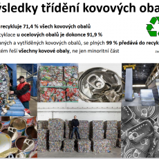 A už to víte, že kovové odpady se třídí s výsledky, které všechny těší ...