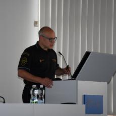 Jiří Hošek z Hasičského záchranného sboru hl. m. Prahy měl přednášku: KARTOGRAFIE VE SLUŽBÁCH HASIČŮ